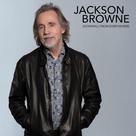 Jackson Browne: Downhill From Everywhere / A Little Soon To Say, Single 12"