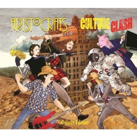 The Aristocrats: Culture Clash (CD + DVD) (Deluxe Edition), 1 CD und 1 DVD
