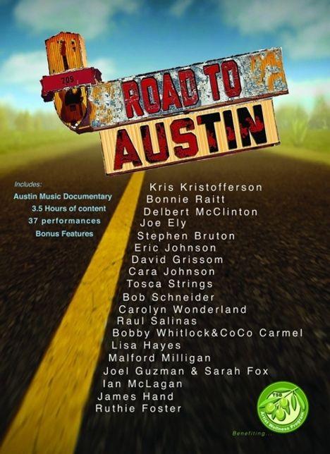 Road To Austin, Blu-ray Disc