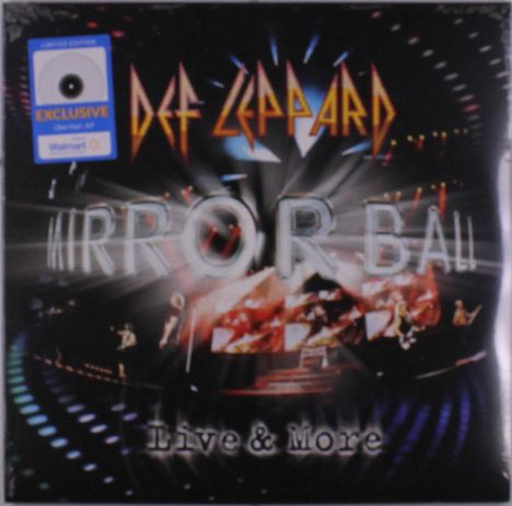 Def Leppard: Mirror Ball - Live &amp; More (Limited Edition) (Clear Vinyl), 3 LPs