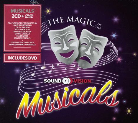 Filmmusik: Magic Of The Musicals (2 CDs + DVD), 2 CDs und 1 DVD