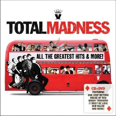 Madness: Total Madness: All The Greatest Hits &amp; More!, 1 CD und 1 DVD