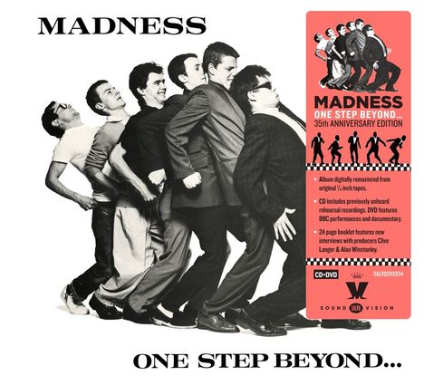 Madness: One Step Beyond - 35th Anniversary Edition (CD + DVD), 1 CD und 1 DVD