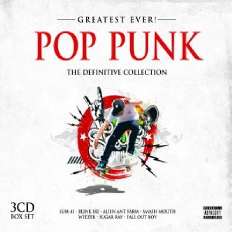 Greatest Ever Pop Punk: The Definitive Collection (Explicit), 3 CDs