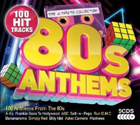 80s Anthems, 5 CDs