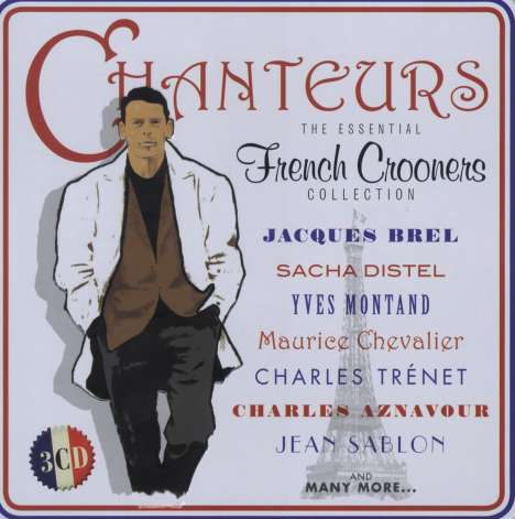 Chanteurs: The Essential French Crooners (Limited Metallbox Edition), 3 CDs