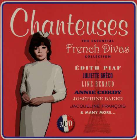 Chanteuses: The Essential French Divas Collection  (Limited Metalbox Edition), 3 CDs