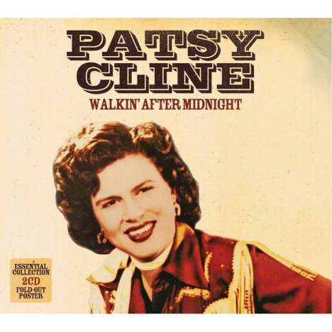 Patsy Cline: Walkin' After Midnight-Essential Collection, 2 CDs