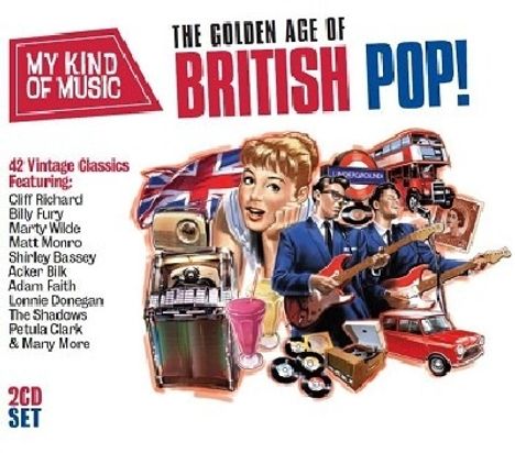 Golden Age Of British Pop, 2 CDs