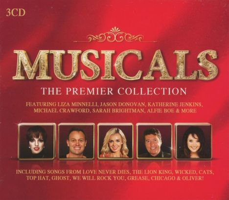 Musical: Musicals: The Premier Collection, 3 CDs