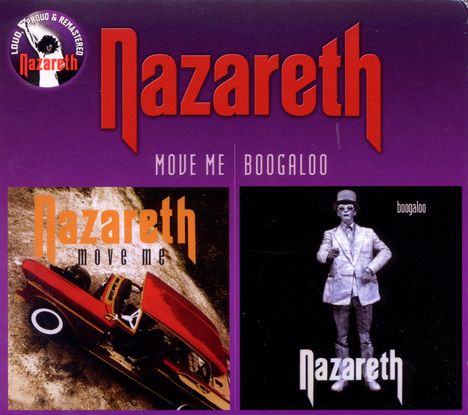Nazareth: Move Me / Boogaloo (Remastered + Bonus Tracks), 2 CDs