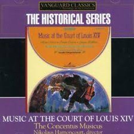 Music At The Court Of Louis XIV, CD
