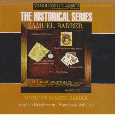 Samuel Barber (1910-1981): Orchesterwerke, CD