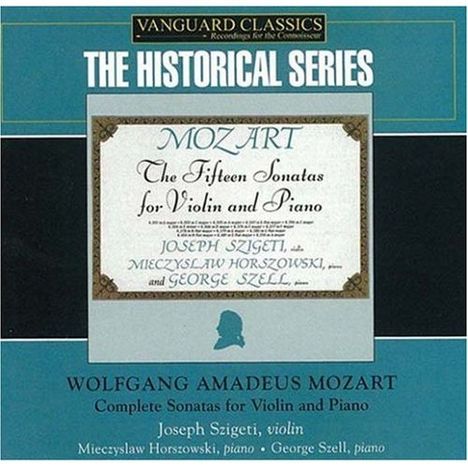 Wolfgang Amadeus Mozart (1756-1791): Sonaten für Violine &amp; Klavier, 4 CDs