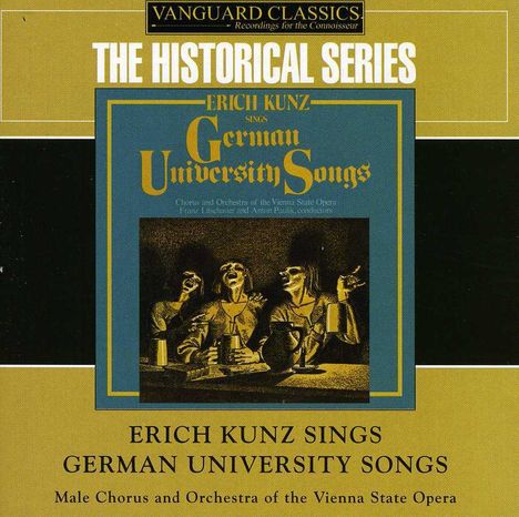 Erich Kunz singt deutsche Universitätslieder, 2 CDs