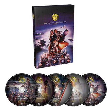 Fish: Vigil In A Wilderness Of Mirrors (2024 Remix) (Remaster), 4 CDs und 1 Blu-ray Disc