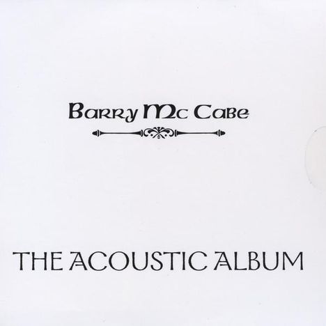 Barry McCabe: The Acoustic Album, CD