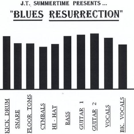 J.T. Summertime: Blues Resurrection, CD