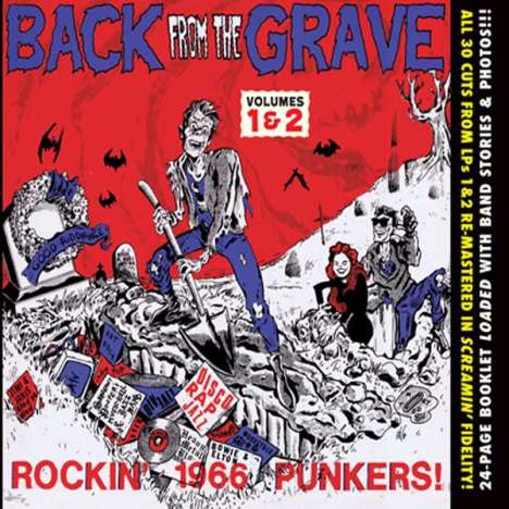 Back From The Grave Vol.1 &amp; 2 (Re-Recorded), CD