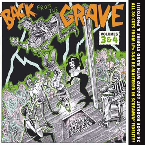 Back From The Grave Vol.3 &amp; 4 (Re-Recorded), CD
