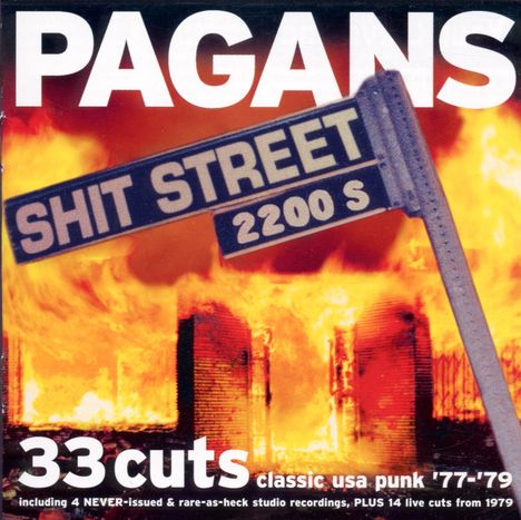 The Pagans: Shit Street, CD
