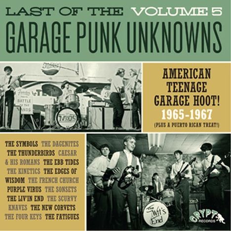 Last Of The Garage Punk Unknowns Vol. 5: American Teenage Garage Hoot!, LP