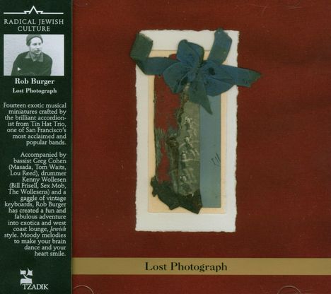 Rob Burger (geb. 1971): Lost Photograph, CD