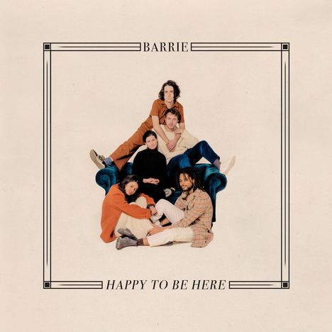Barrie: Happy To Be Here (Limited-Edition) (Red Vinyl), LP