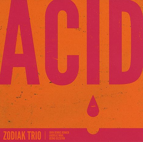 Zodiak Trio: Acid, CD