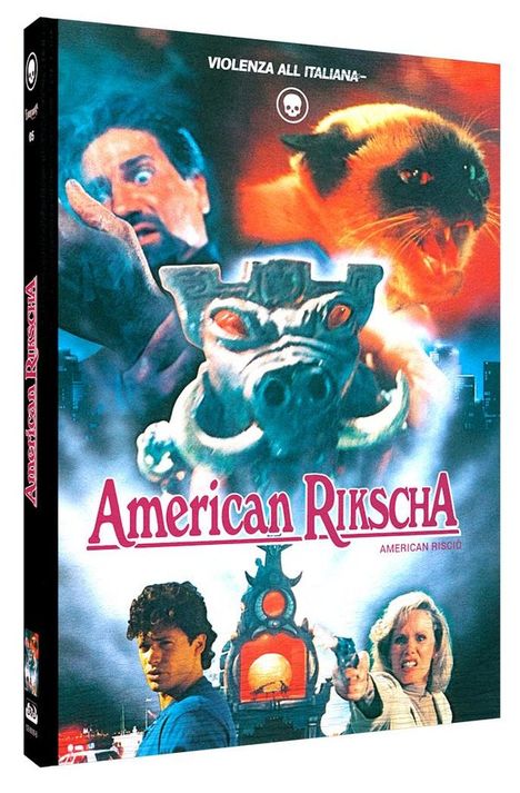 American Rikscha (Blu-ray &amp; DVD im Mediabook), 1 Blu-ray Disc und 1 DVD