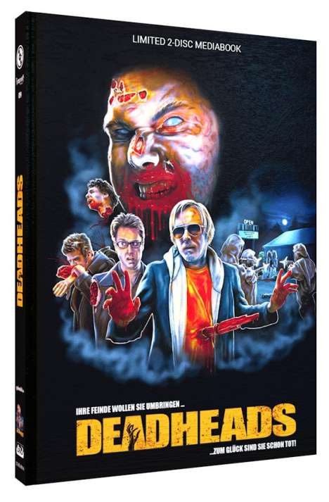 Deadheads (Blu-ray &amp; DVD im Mediabook), 1 Blu-ray Disc und 1 DVD