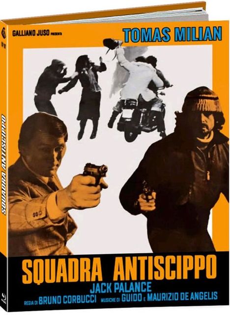 Squadra antiscippo (Blu-ray &amp; DVD im Mediabook), 1 Blu-ray Disc und 1 DVD