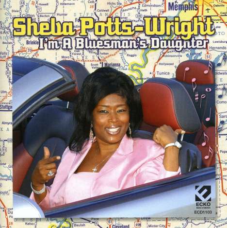 Sheba Potts Wright: I'm A Bluesman's Daughter, CD