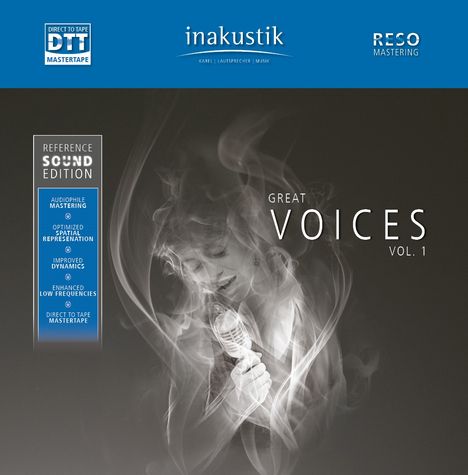 Great Voices Vol. 1 (inakustik Reference Sound Edition) (19cm/Sek.), Tonband