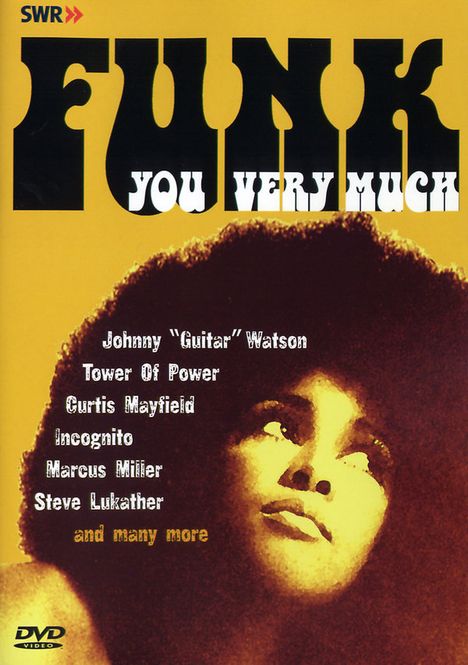 Funk You Very Much, DVD