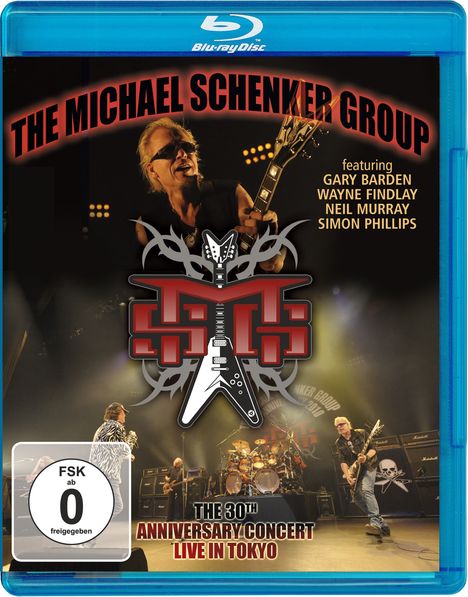 Michael Schenker: Live In Tokyo: The 30th Anniversary Concert 2010, Blu-ray Disc