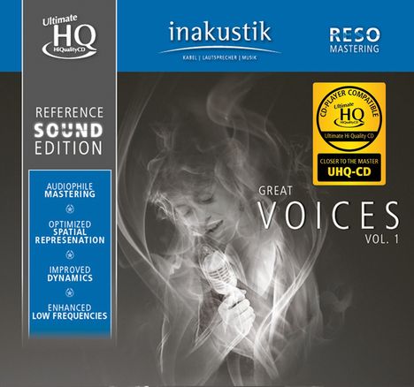 Reference Sound Edition: Great Voices Vol. 1 (UHQCD), CD