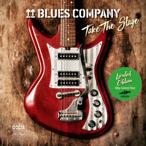 Blues Company: Take The Stage (180g) (Limited Edition) (Green Vinyl) (signiert) (exklusiv für jpc!), 2 LPs