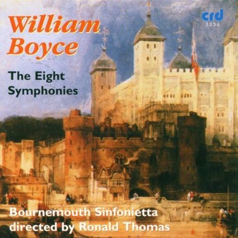 William Boyce (1711-1779): Symphonien op.2 Nr.1-8, CD