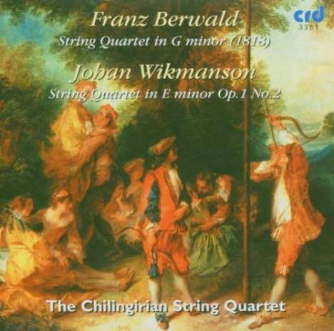 Johan Wikmanson (1753-1800): Streichquartett op.1 Nr.2, CD