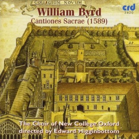 William Byrd (1543-1623): Cantiones Sacrae (1589), CD