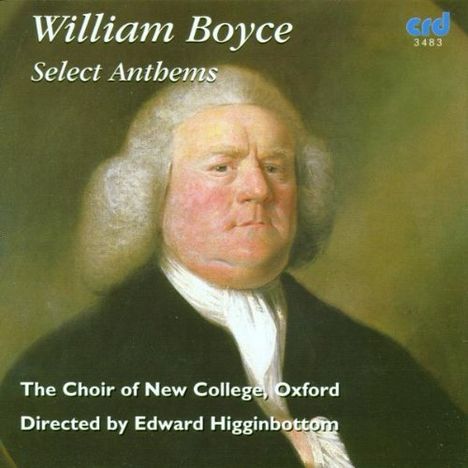William Boyce (1711-1779): Anthems, CD