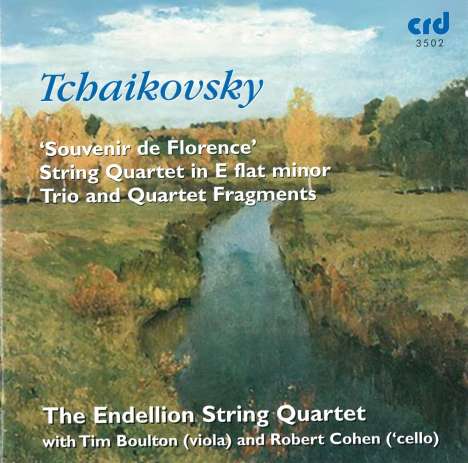 Peter Iljitsch Tschaikowsky (1840-1893): Streichquartett Nr.3 op.30, CD