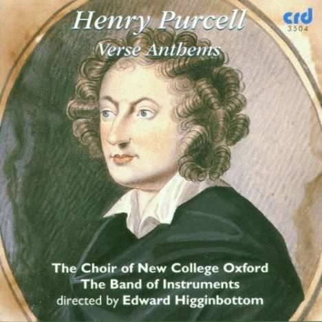 Henry Purcell - Verse Anthems, CD
