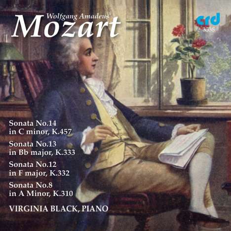 Wolfgang Amadeus Mozart (1756-1791): Klaviersonaten Nr.8,12,13,14, CD