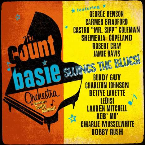 The Count Basie Orchestra Feat. Scotty Barnhart: Basie Swings The Blues, CD
