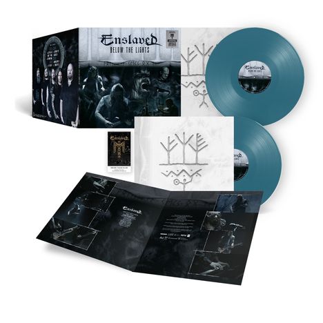 Enslaved: Below The Lights (Cinematic Tour 2020) (Limited Edition) (Aqua Blue Vinyl), 2 LPs