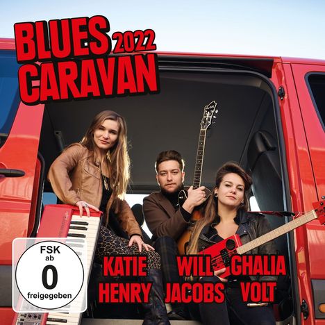 Blues Caravan 2022, 1 CD und 1 DVD