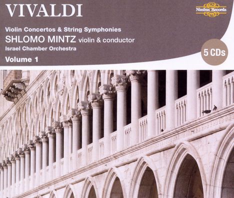 Antonio Vivaldi (1678-1741): Violinkonzerte Vol.1, 5 CDs
