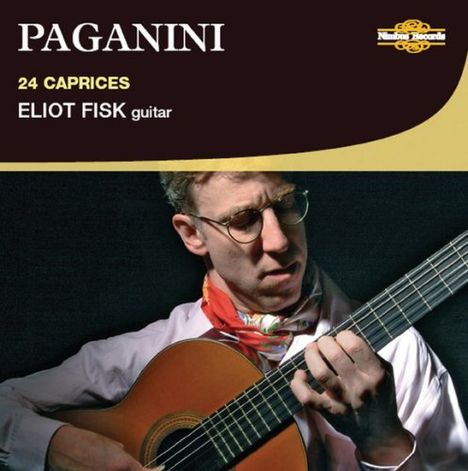 Niccolo Paganini (1782-1840): Capricen op.1 Nr.1-24 für Gitarre solo, CD